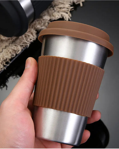 18oz Steel Coffee Tumbler